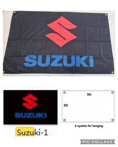 Suzuki garage flagge - garage, banner