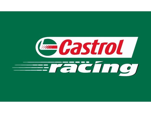 Castrol racing banner flag - racing,