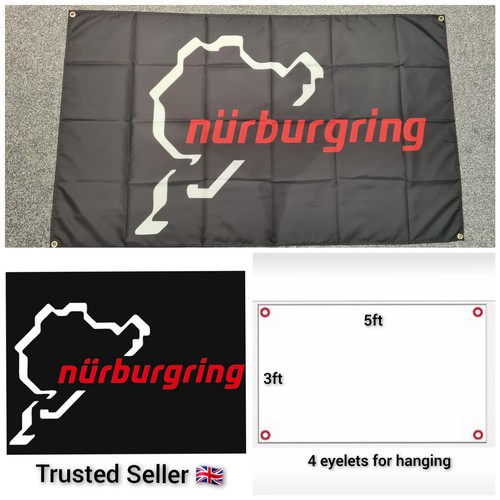 Nürburgring garage flagge - garage,