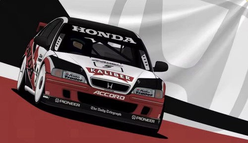 Honda accord retro - honda,