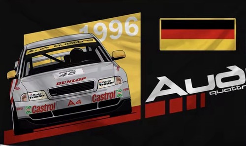 Audi retro british touring - audi, a4