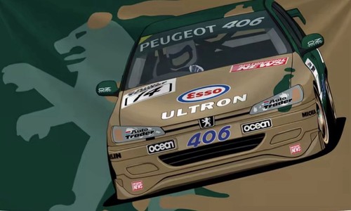 Peugeot 406 retro - peugeot, british