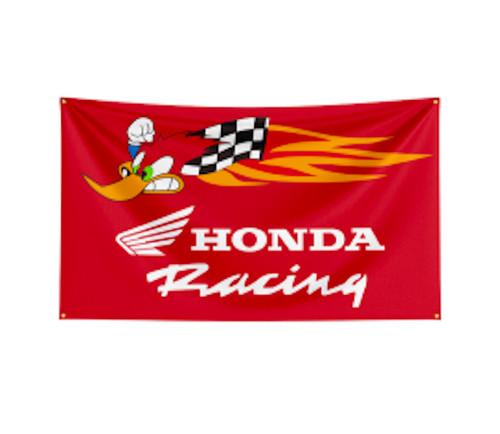 Honda racing banner - banner, flagge