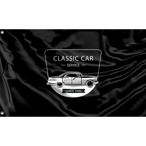 Classic car service - , flagge