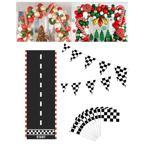 Racing karierte flagge kit mit - racing,