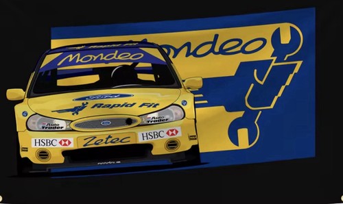 Ford mondeo retro british - mondeo,
