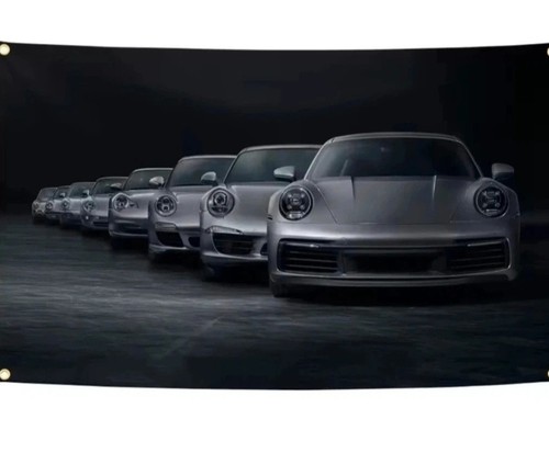 Porsche 911 range banner fahne - porsche,