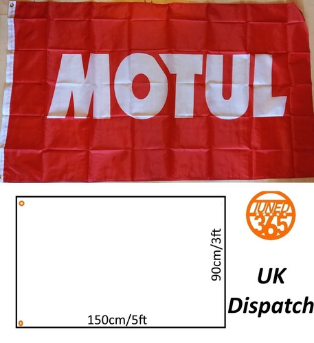 Motul racing garage flagge - motul,