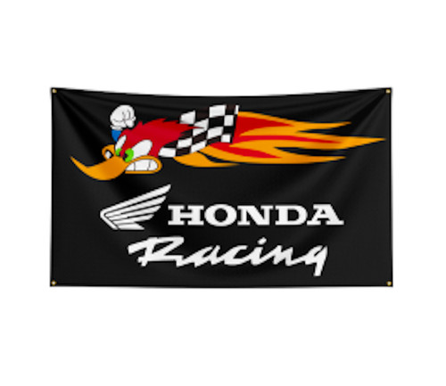 Honda racing banner flagge - banner, /